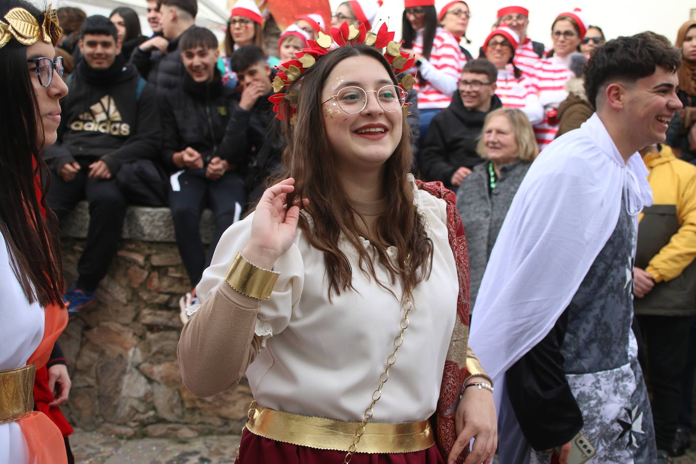 Fotos: Arranca el Carnaval en Jerez de los Caballeros con el desfile de los centros educativos