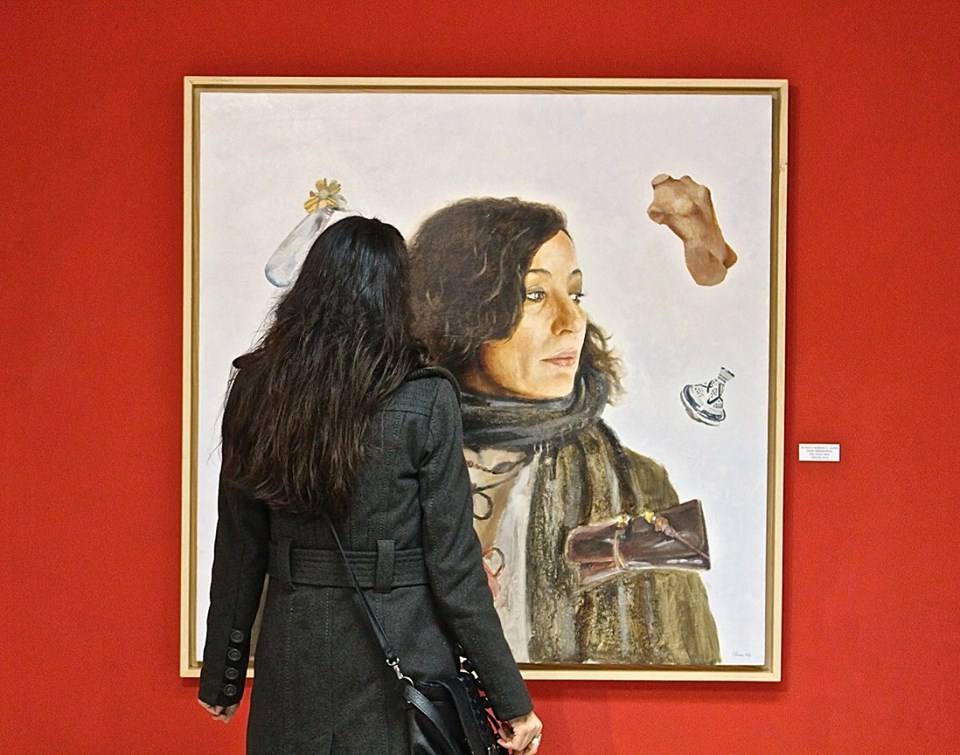 Una de las obras que integran la exposición de Francisco Abel Vellarino. La Espiral.