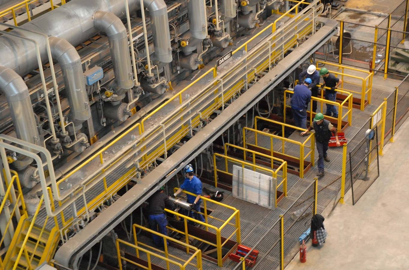 Interior de las instalaciones radicadas en Jerez de los Caballeros.HOY.