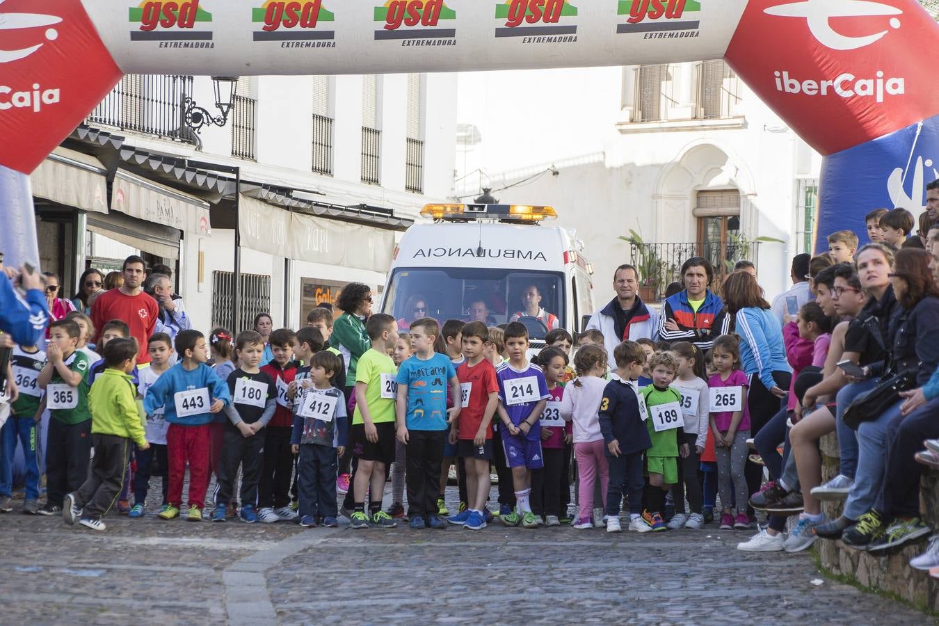 Carrera en la categoría de prebenajmines.