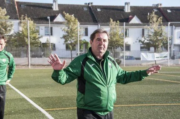 Josë Antonio Vázquez Bermejo, técnico del Jerez. HOY.