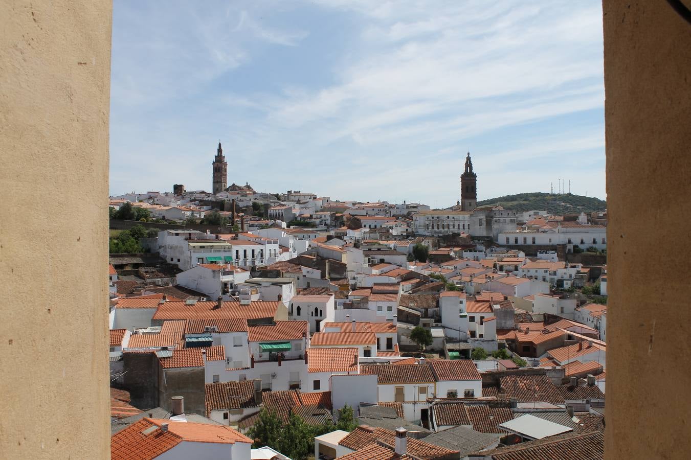 Vista de Jerez de los Caballeros.