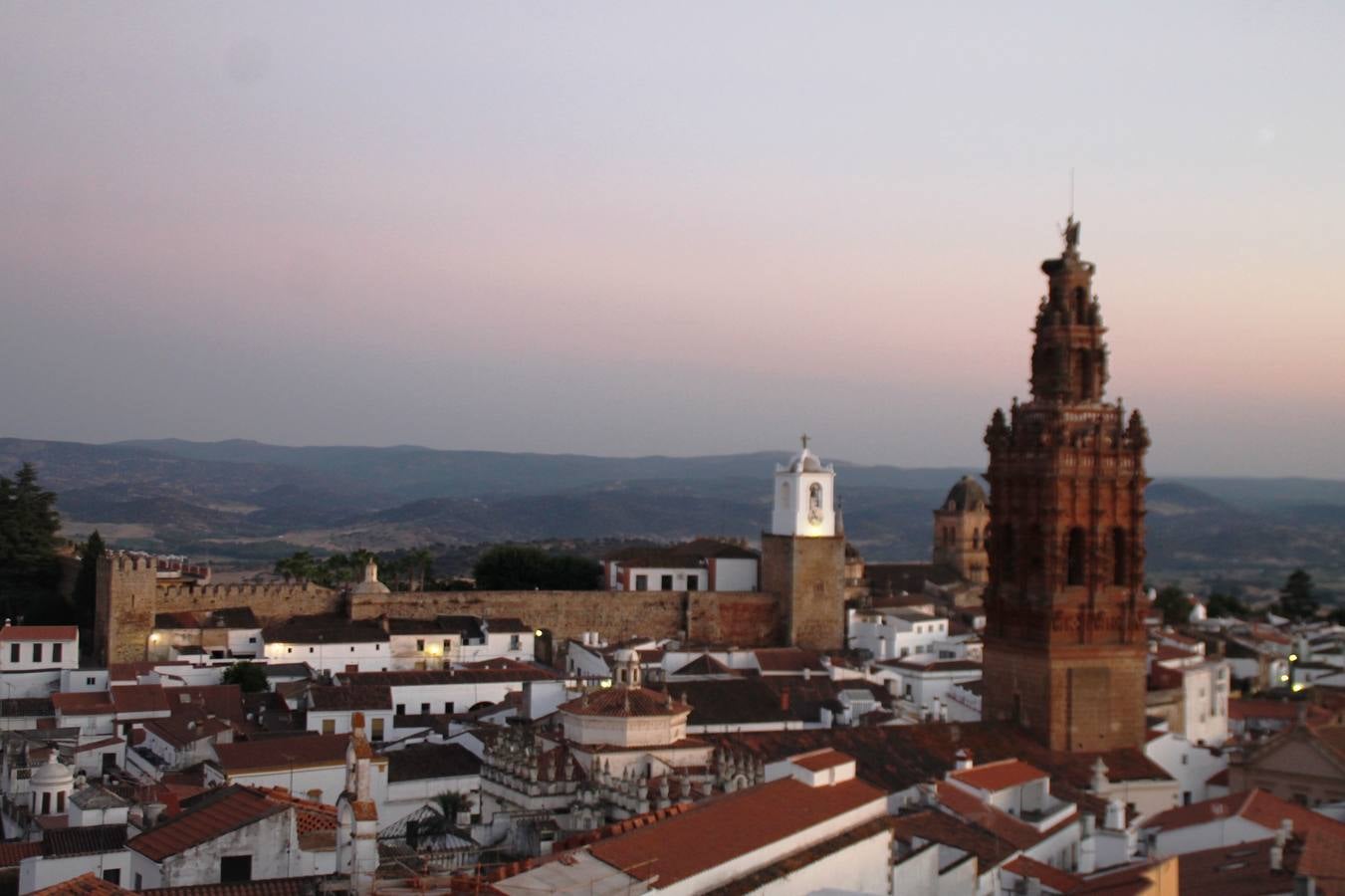 Vista de Jerez de los Caballeros.