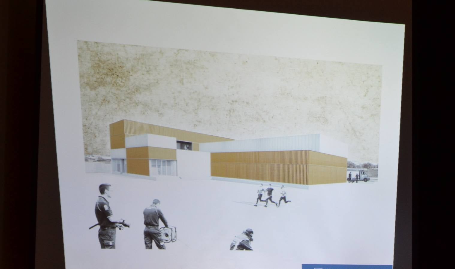 Imagen del proyecto del nuevo Parque de bomberosl.