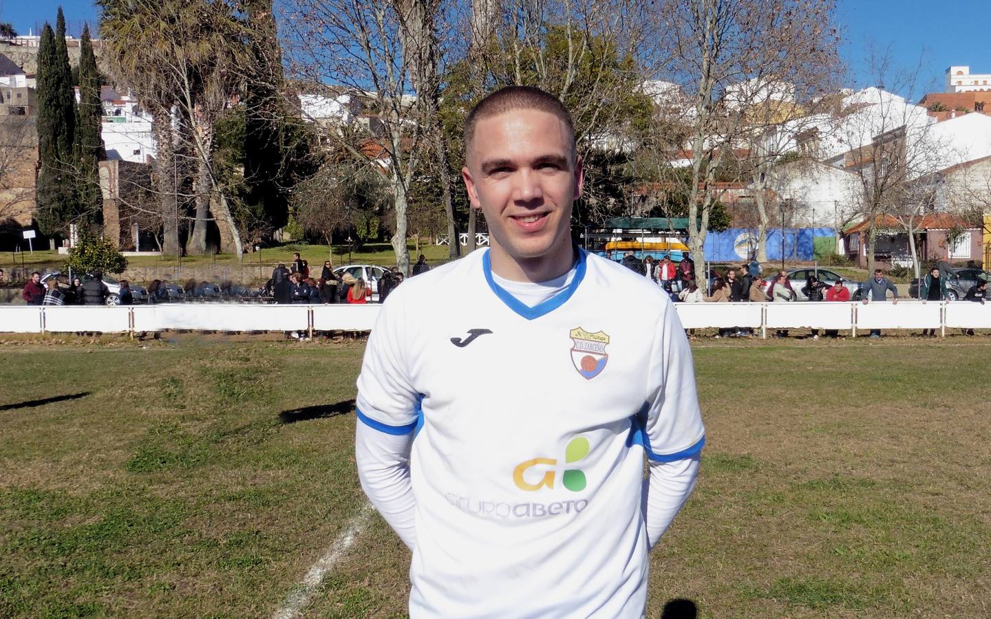 Chema, autor del gol de la victoria