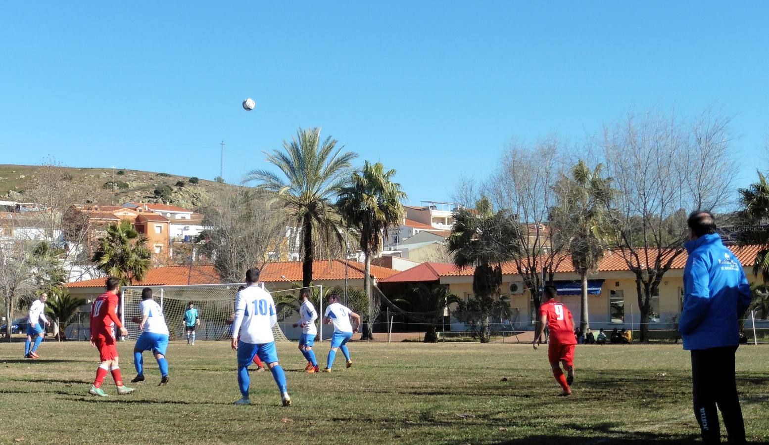Imagen del último partido disputado por el CD Zarceño
