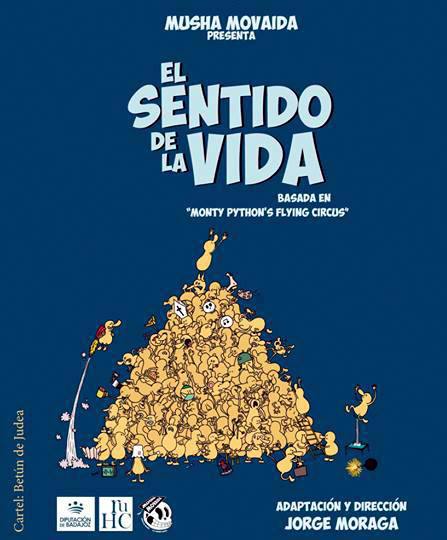 Cartel anunciador de la obra