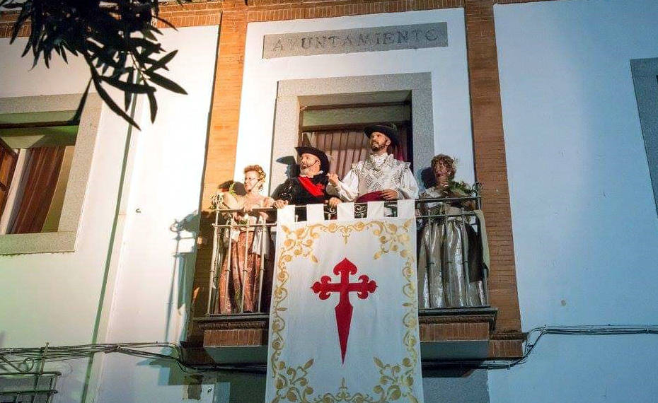Una de las escenas centrales de la representación