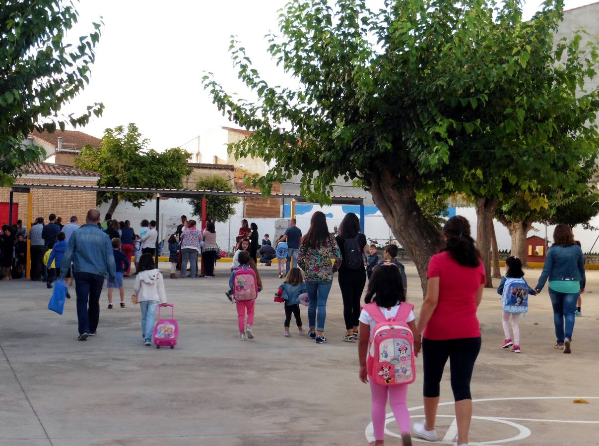 Inicio de curso en el colegio 