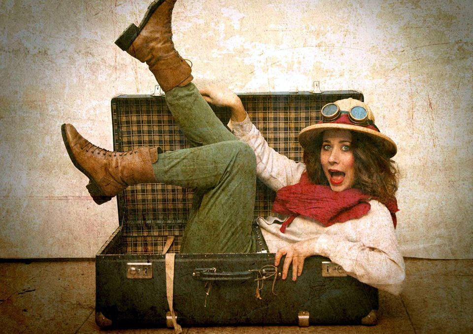 Chloé Bird, en plena actuación 