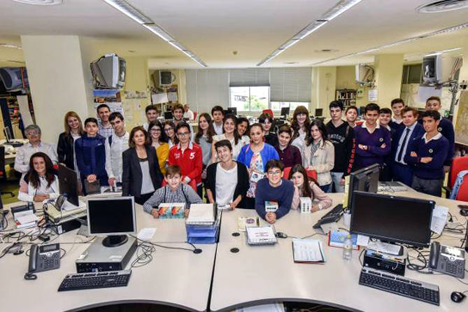 Alumnos finalistas de una edición anterior 