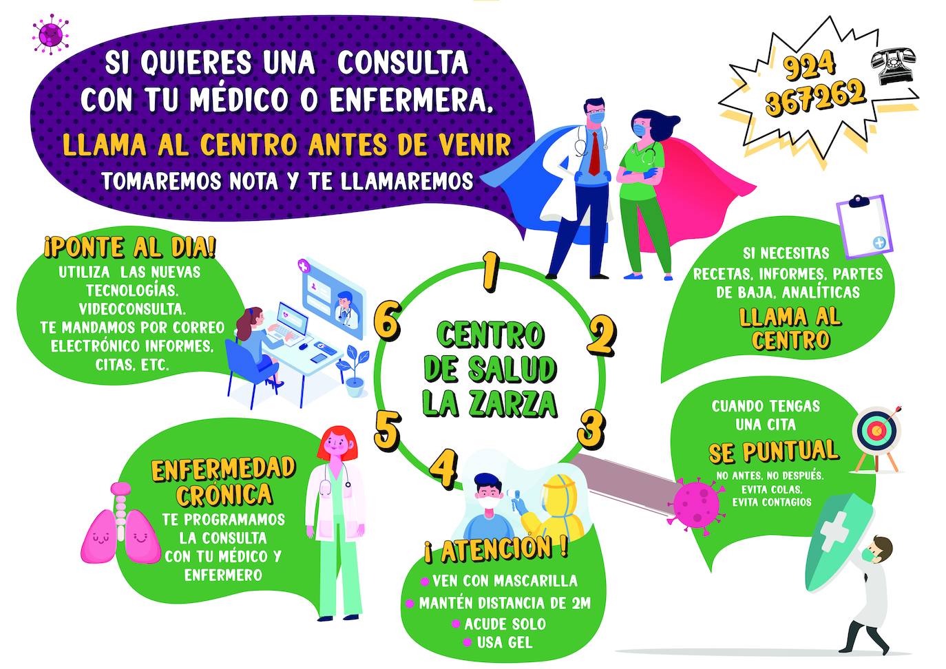 Uno de los carteles publicados