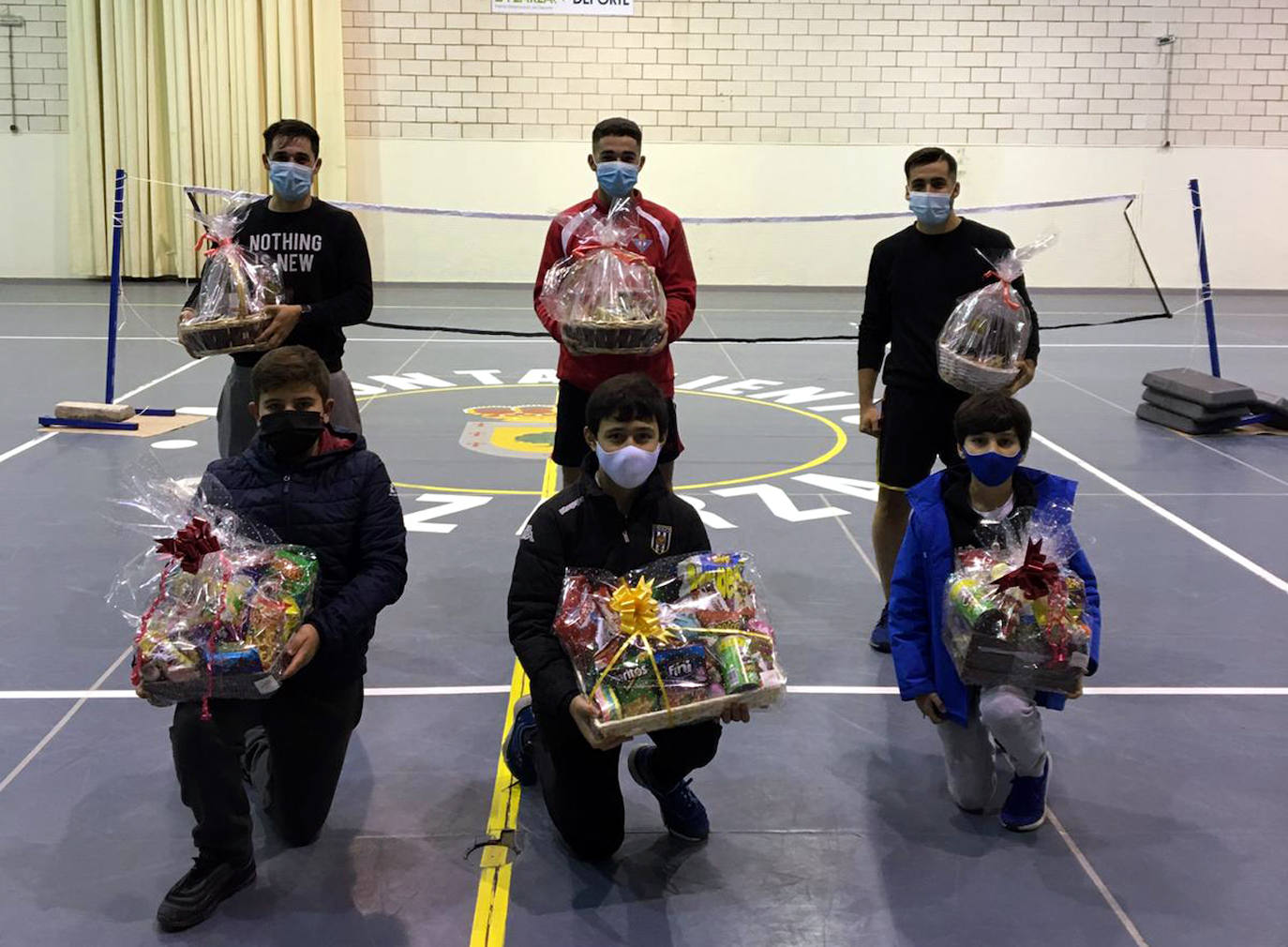 Foto de familia de los ganadores