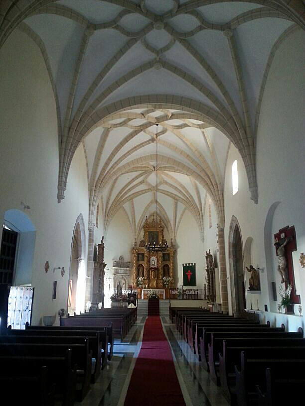 Interior de la iglesia de San Martín