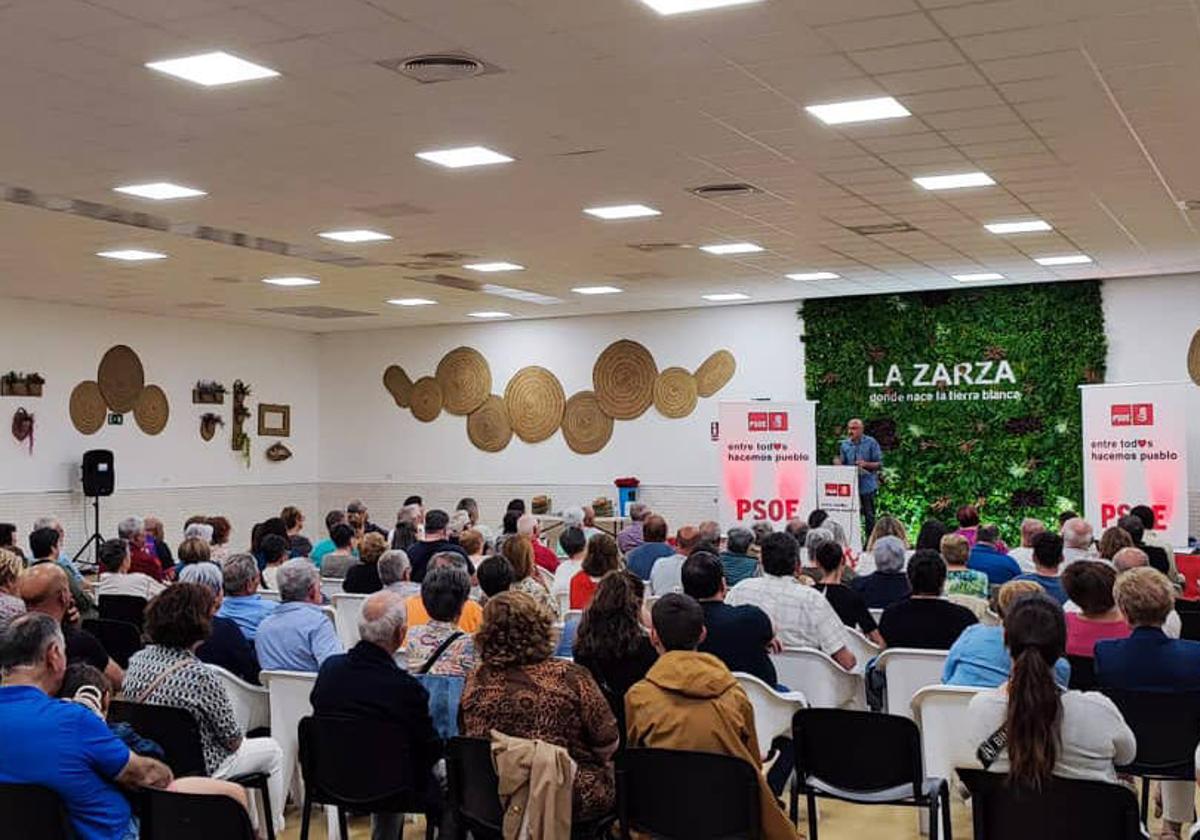 El PSOE inicia su campaña electoral con un mitin en El Molino