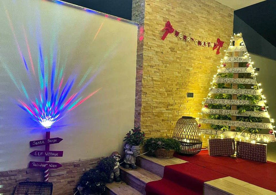 Decoración ganadora el año pasado en la categoría de viviendas