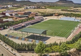 Vista aérea de la ciudad deportiva