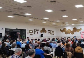 Acto público socialista en elecciones pasadas