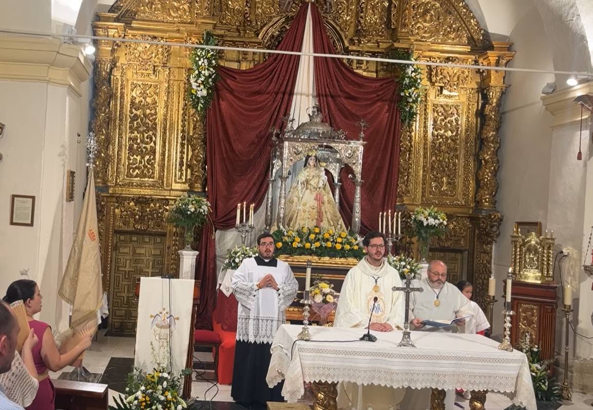 Con la novena comienza la programación de las Fiestas de Agosto en honor a Nuestra Señora de las Nieves
