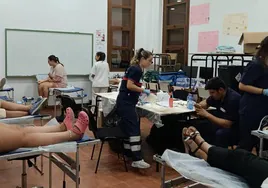 Imagen de la colecta realizada en El Albergue