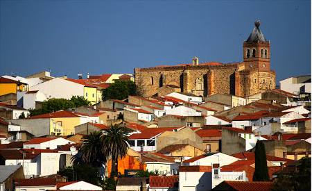 Vista panorámica de La Zarza