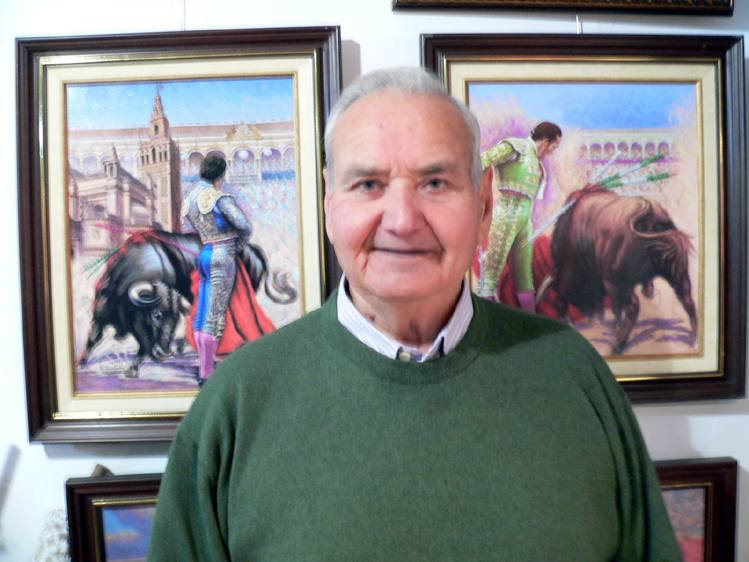 Antonio Lavado, gran aficionado a los toros