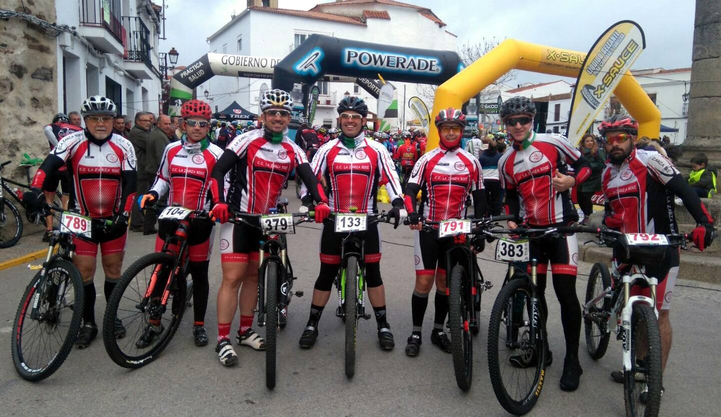 Los corredores antes de la salida