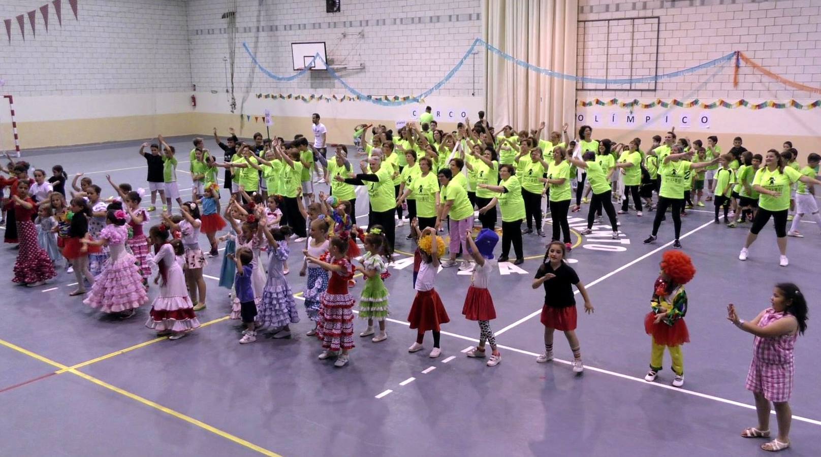 Momento final de la gala