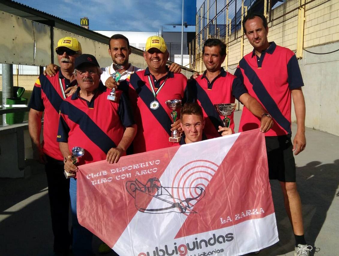El Club de Tiro con Arco de la Zarza, presente en Badajoz