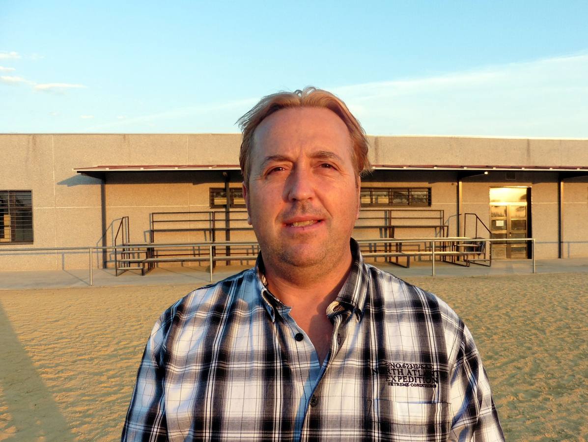 Juan María Romero, en la ciudad deportiva