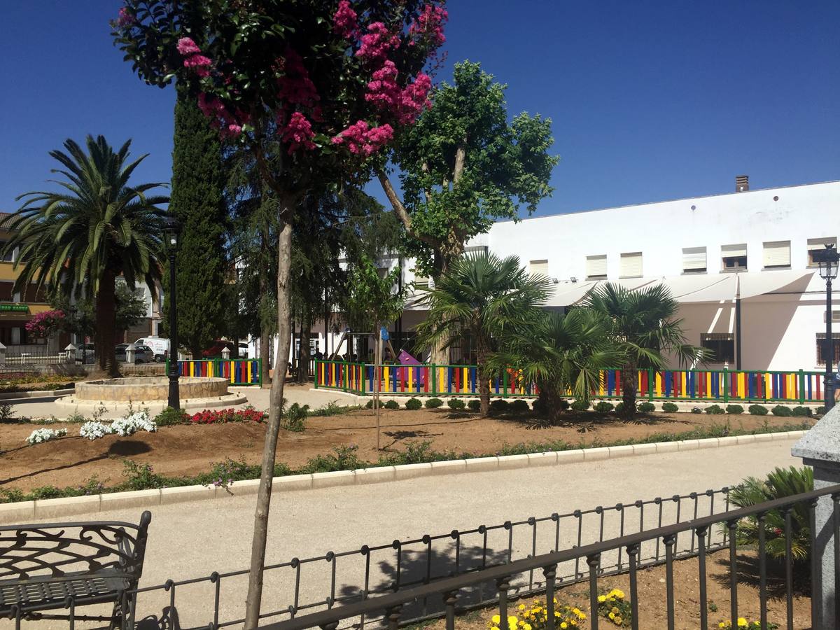 Aspecto parcial del Parque del Señor José