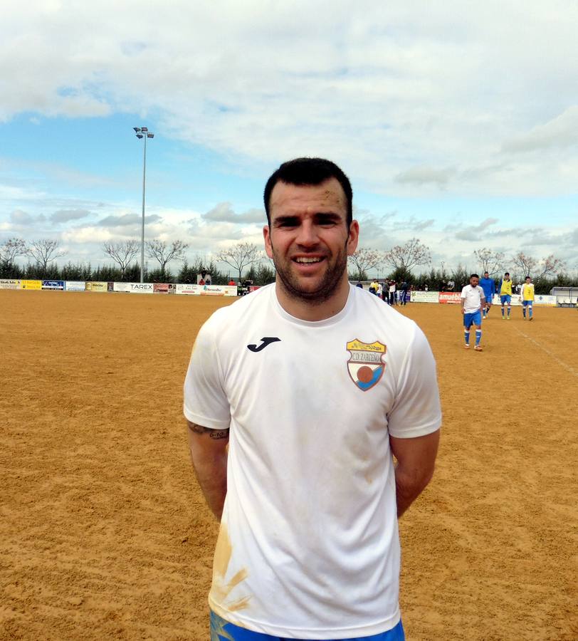 Rubén Nieto, autor del gol de la victoria ante el Torremejía