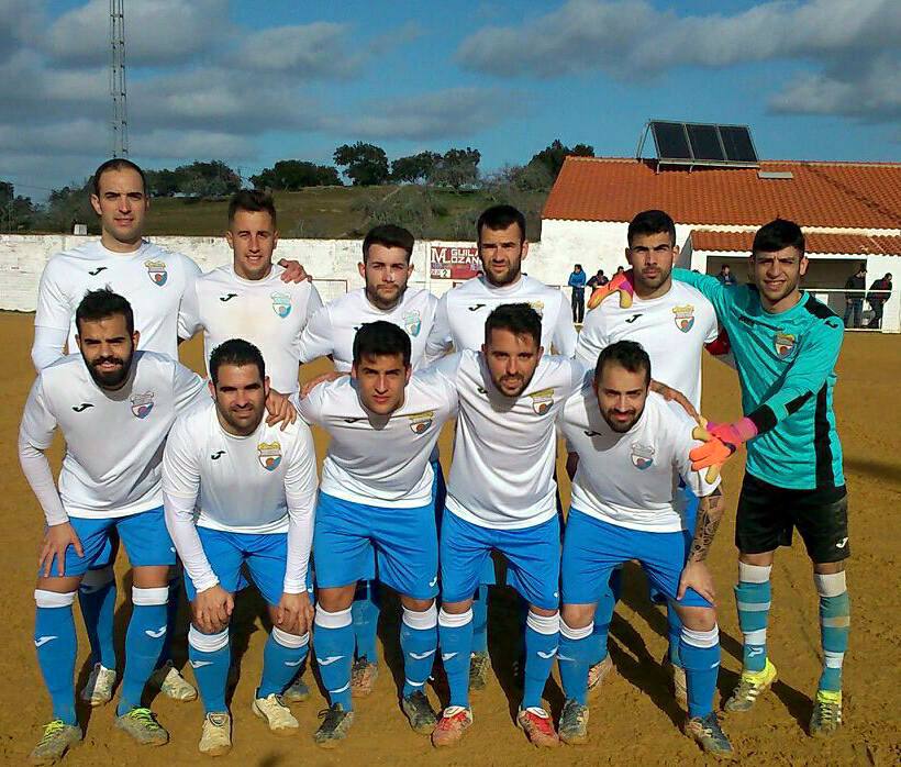 Alineación inicial en Segura de León