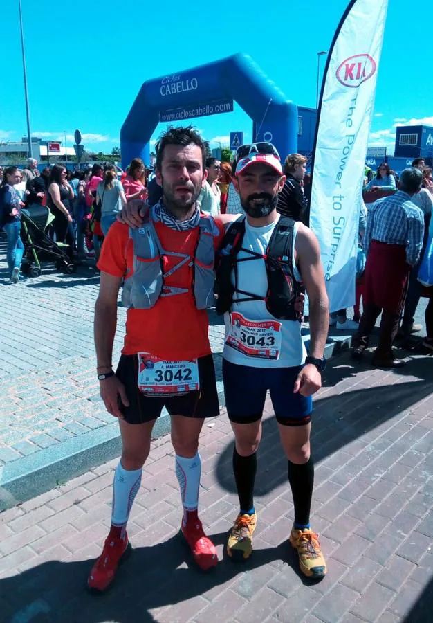 Mancebo y Almendro en la maratón de montaña de Córdoba