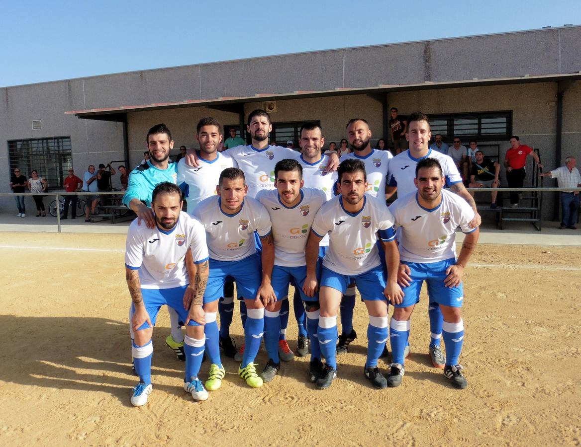 Alineación inicial del último partido