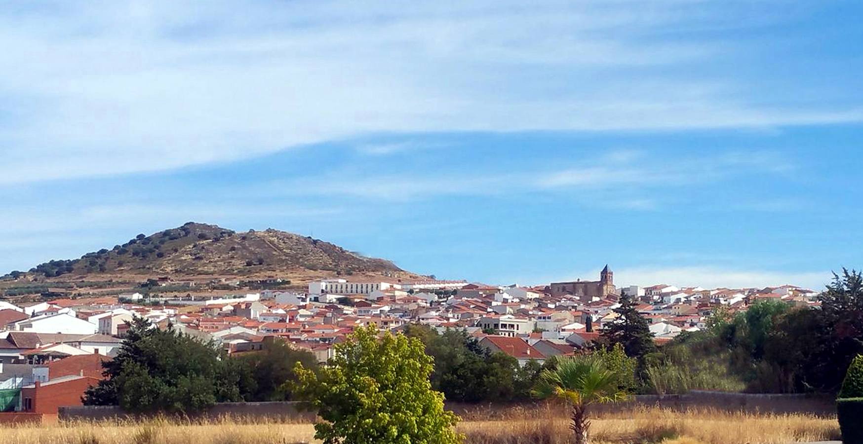 Vista panorámica de La Zarza 