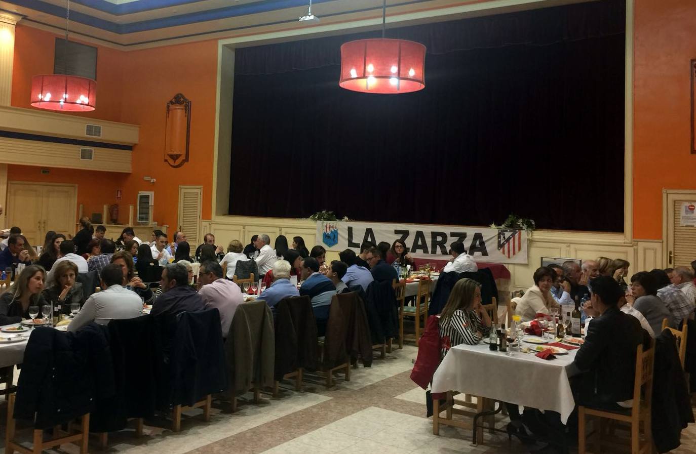 Un momento de la cena