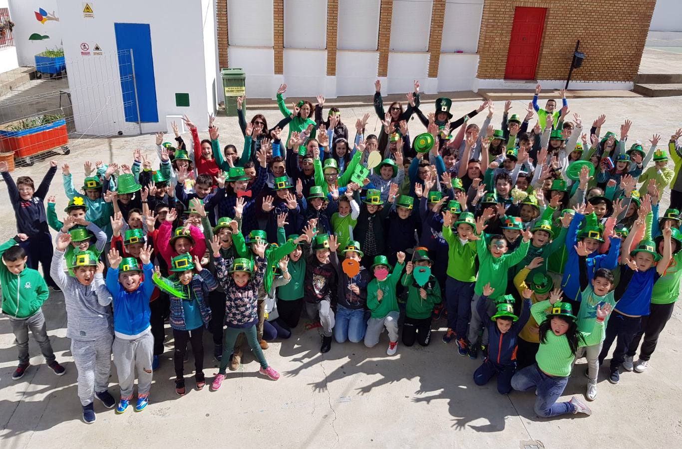 El colegio celebra la fiesta irlandesa de San Patricio
