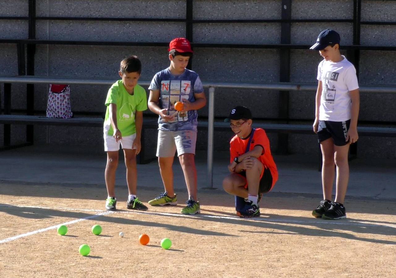 El domingo, petanca en la ciudad deportiva