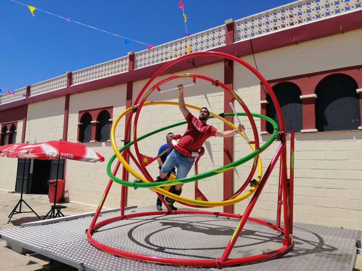 Más de 1200 jóvenes se dan cita en el recinto ferial de Llerena en la IV Edición de Diversur