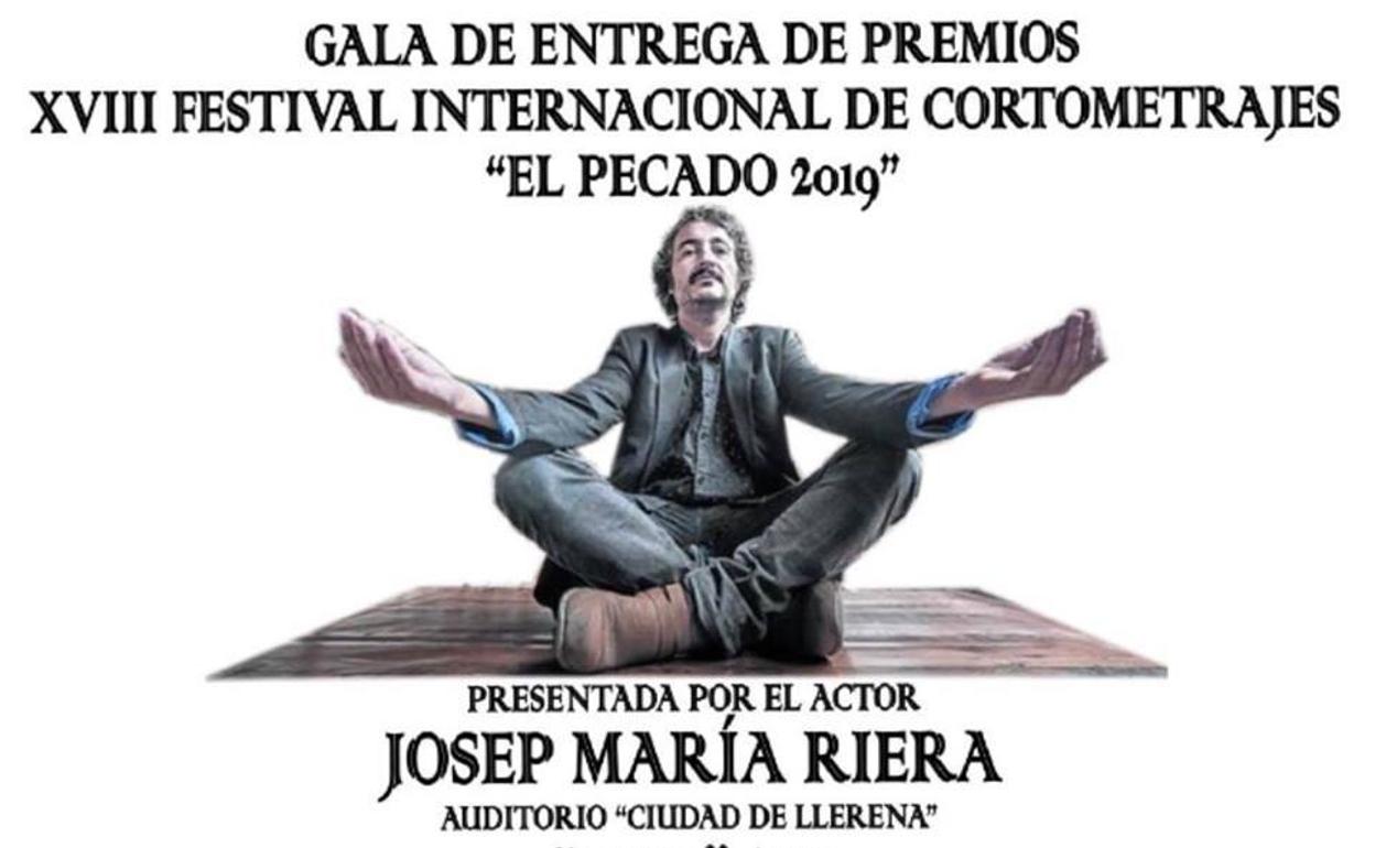 Josep María Riera, encargado de amenizar la gala de entrega de premios El Pecado 2019