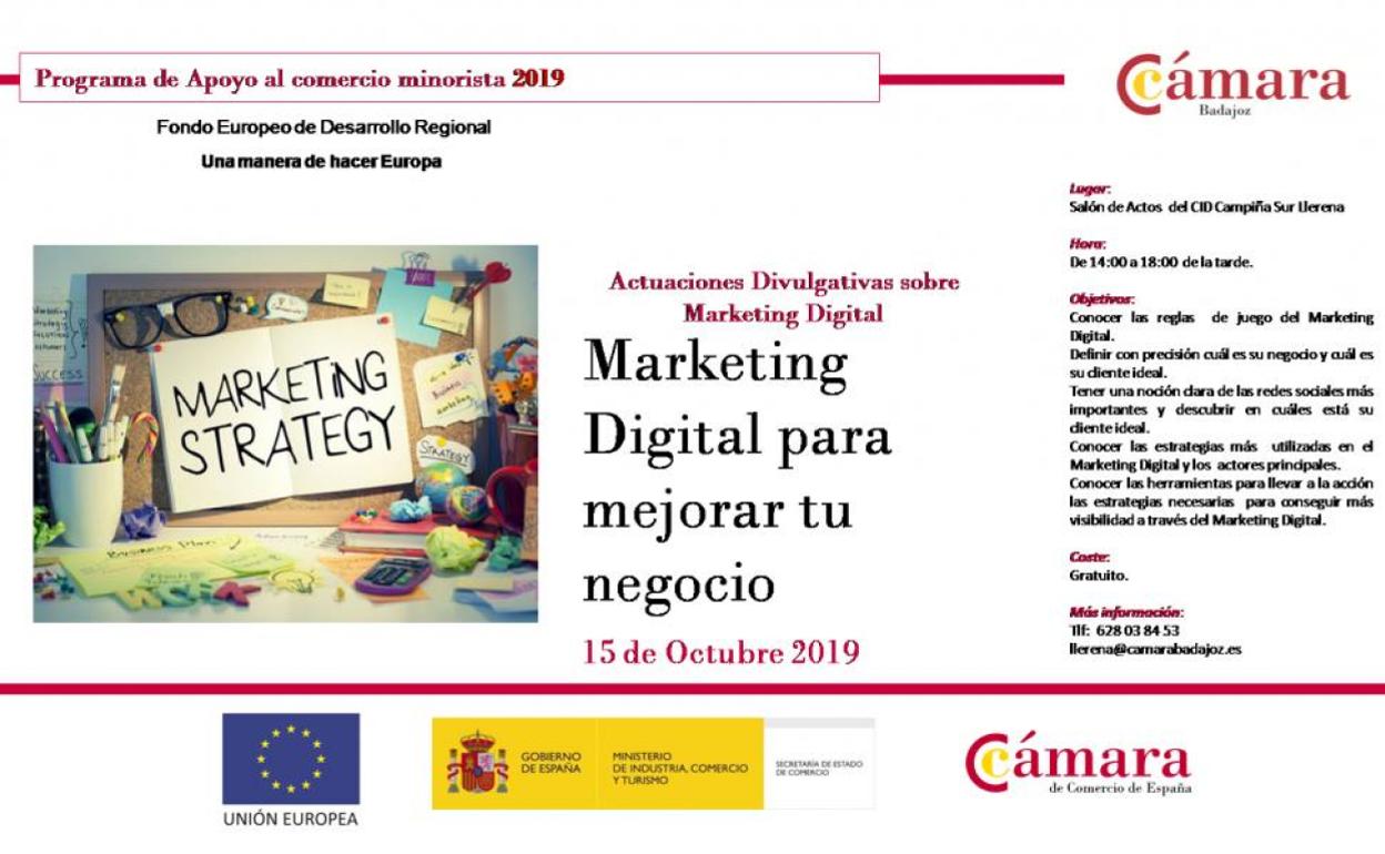 Curso Gratuito de 'Marketing Digital para mejorar tu negocio'