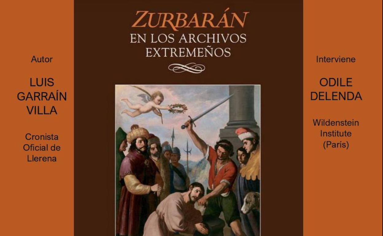 Luis Garraín presenta 'Zurbarán en los archivos extremeños' en Fuente de Cantos