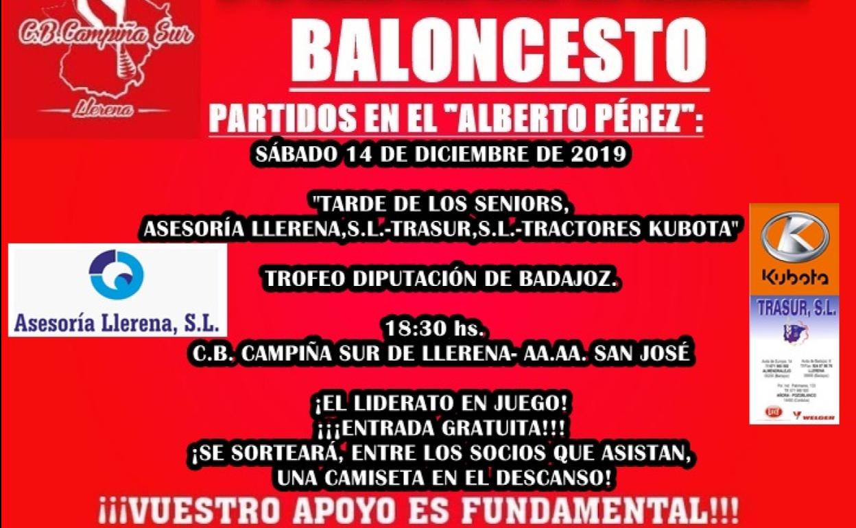 El Pérez Escobar acoge su última jornada de baloncesto del año