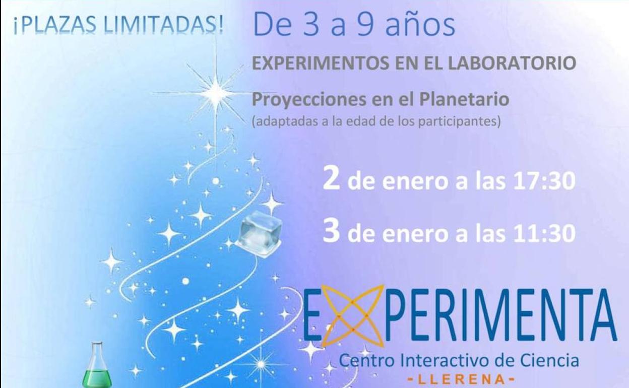 Ciencia en Navidad en EXPERIMENTA