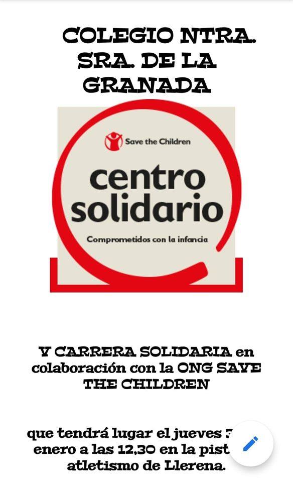 La Granada celebra la V Carrera Solidaria a favor de la ONG Save The Children