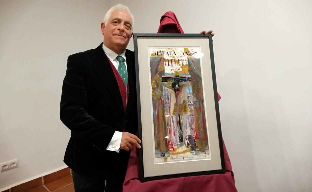 Miguel Caiceo presenta el nuevo cartel de la Semana Santa 2020
