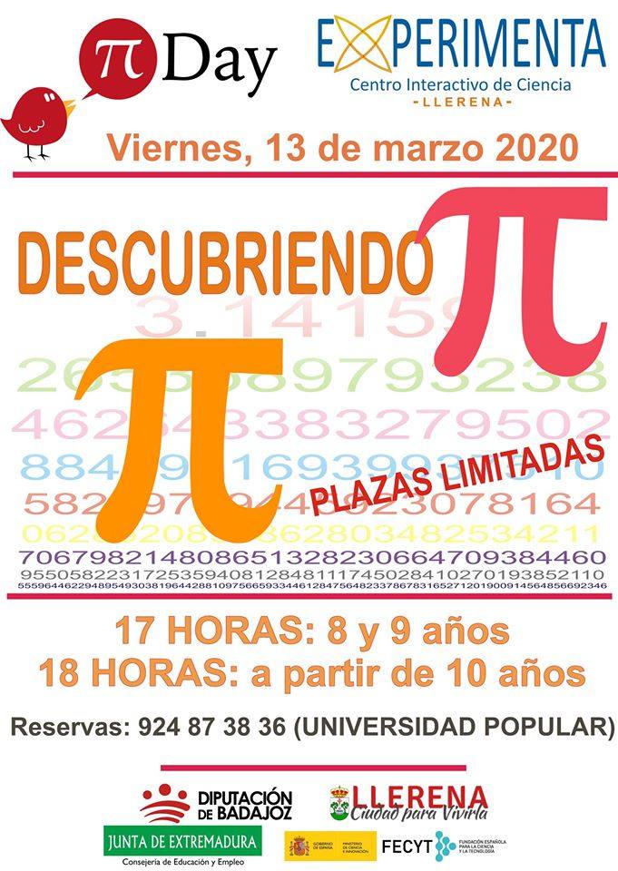 EXPERIMENTA celebra el Día Internacional del número PI