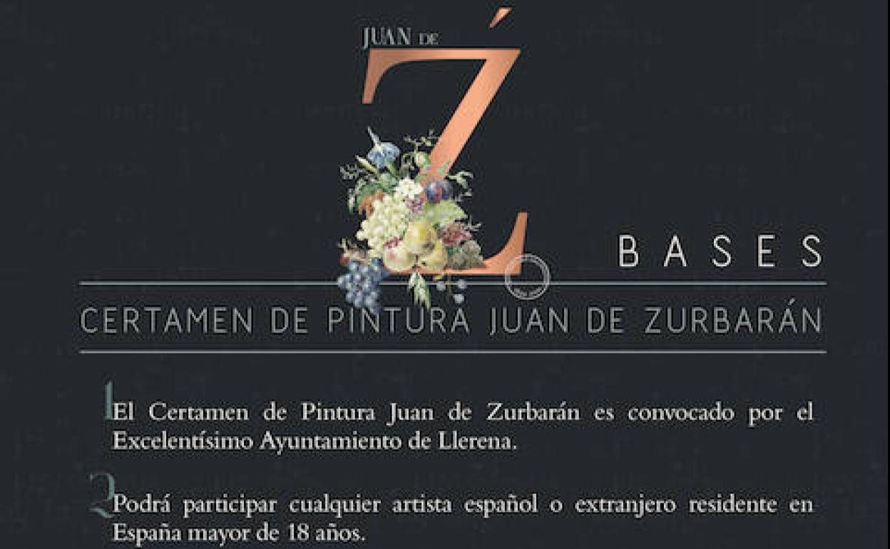 Convocado el Certamen de Pintura Juan de Zurbarán