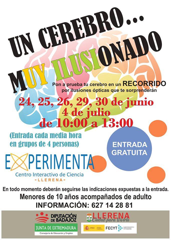 'Un cerebro muy ilusionado', nuevo taller de Experimenta